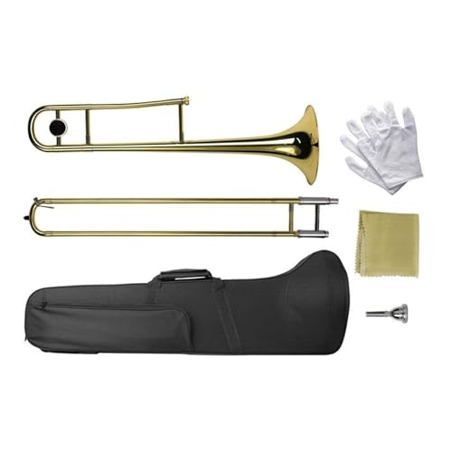 FGRTYUX Anfängerposaune Tenor-B-Posaune Anfänger-Spielinstrument von FGRTYUX