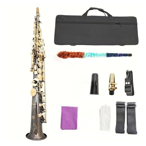 Saxophon für Erwachsene B-Sopransaxophon gerade professionelles Instrument von FGRTYUX
