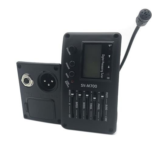 Tonabnehmer-Sets für Akustikgitarren 4-Band Akustikgitarren-Tonabnehmer Verstärker EQ Mikrofone Tuning-Zubehör Tonabnehmer-Sets für Akustikgitarren 4-Band Akustikgitarren-Tonabnehmer Verstärker EQ Mikrofone Tuning-Zubehör von FGRTYUX