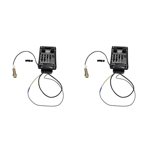 Tonabnehmer-Sets für Akustikgitarren Vorverstärker mit Stimmgerät und Equalizer für Akustikgitarren-Tonabnehmer Tonabnehmer-Sets für Akustikgitarren Vorverstärker mit Stimmgerät und Equalizer für Akustikgitarren-Tonabnehmer von FGRTYUX