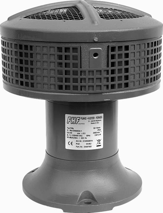 FHF Funke+Huster Motor-Sirene FIIIB 380/400VAC 2149548010 von FHF Funke+Huster