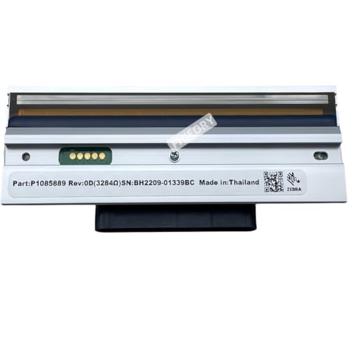 Druckkopf für Zebra ZT610 Thermo-Barcode-Etikettendrucker, Original, 600 dpi, P1083320-012 von FHIEORY