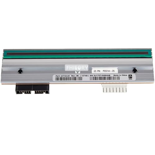 P1004237 Druckkopf Druckkopf für Zebra ZE500-6 Thermo-Etikettendrucker, 300 dpi, Original von FHIEORY