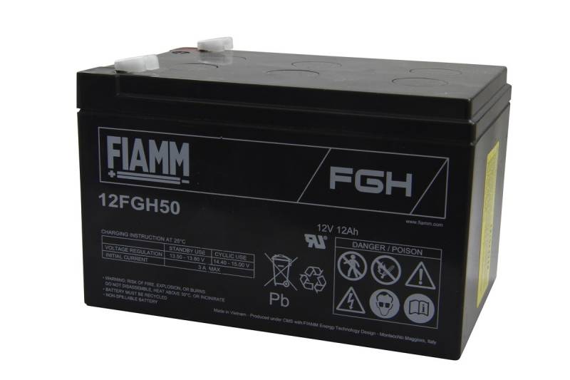 FIAMM Blei Akku 12FGH50  12.0V 12.0Ah von FIAMM