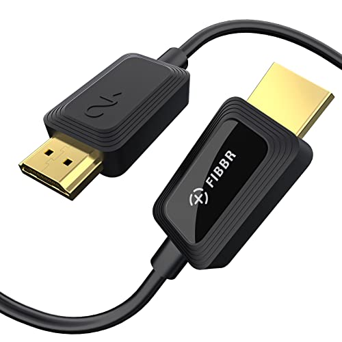 FIBBR 8K HDMI Glasfaserkabel 7.5M, 48Gbps 8K HDMI 2.1 Kabel/AOC Unterstützung 8K@60Hz, 4K@120Hz/144Hz HDR eARC 3D Dolby Atmos HDCP 2.2&2.3 Kompatibel mit PS5, Xbox Series X, PC, TV FIBBR 8K HDMI Glasfaserkabel 7.5M, 48Gbps 8K HDMI 2.1 Kabel/AOC Unterstützung 8K@60Hz, 4K@120Hz/144Hz HDR eARC 3D Dolby Atmos HDCP 2.2&2.3 Kompatibel mit PS5, Xbox Series X, PC, TV von FIBBR