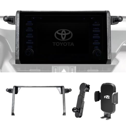 FICS Handyhalterung kompatibel mit Toyota RAV4 (RAV4 19~24) von 8-Zoll-Monitor von FICS