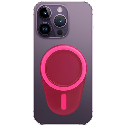 Magnetische Basis kompatibel mit PopSocket Handyhaltern und iPhone Mag-Safe Hüllen (Rosa) von FIDWALL