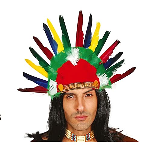 FIESTAS GUIRCA GUI13910 - Indianer Feder-Kopfband von FIESTAS GUIRCA