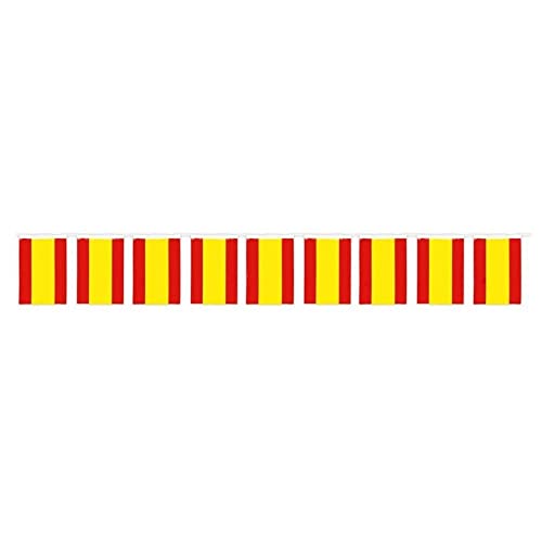 Guirca Fiestas GUI8853 - Tasche: 50 m Nationale Flagge, Plastik, 20x30 cm von Guirca