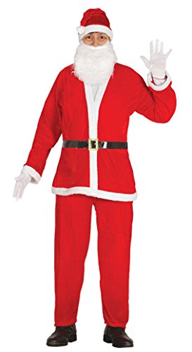 Guirca – Kostüm Weihnachtsmann Erwachsene Premium, rot, Größe L (42691.0) von FIESTAS GUIRCA