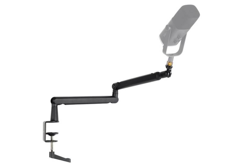 FIFINE Mikrofon Arm, flach einstellbarer Stangen Mikrofon Ständer Mikrofon-Halterung, (mit Mikrofonclip, Schraubenadapter, Kabelmanagement) von FIFINE