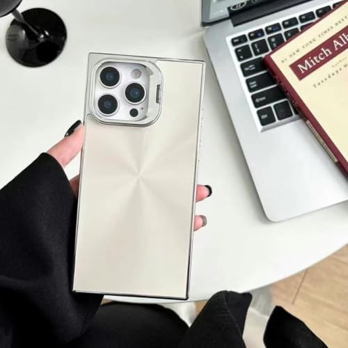 FIFTHAVE Glitzer Hülle für iPhone 16 Pro Handyhülle mit Ständer,Luxuriöse Aurora Case Dünne Schutzhülle iPhone 16 Pro Stoßfest TPU Cover mit integrierter Kamera Ringständer Bumper Silber FIFTHAVE Glitzer Hülle für iPhone 16 Pro Handyhülle mit Ständer,Luxuriöse Aurora Case Dünne Schutzhülle iPhone 16 Pro Stoßfest TPU Cover mit integrierter Kamera Ringständer Bumper Silber von FIFTHAVE