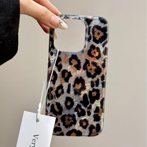 FIFTHAVE Handyhülle für iPhone 14 Pro Max Hülle Glitzer Leopard Muster Schutzhülle,Ultra Dünn iPhone 14 Pro Max Case Aesthetic Hülle Glänzend Stilvoll Weiche Silikon Cover für Frauen Mädchen-Braun FIFTHAVE Handyhülle für iPhone 14 Pro Max Hülle Glitzer Leopard Muster Schutzhülle,Ultra Dünn iPhone 14 Pro Max Case Aesthetic Hülle Glänzend Stilvoll Weiche Silikon Cover für Frauen Mädchen-Braun von FIFTHAVE