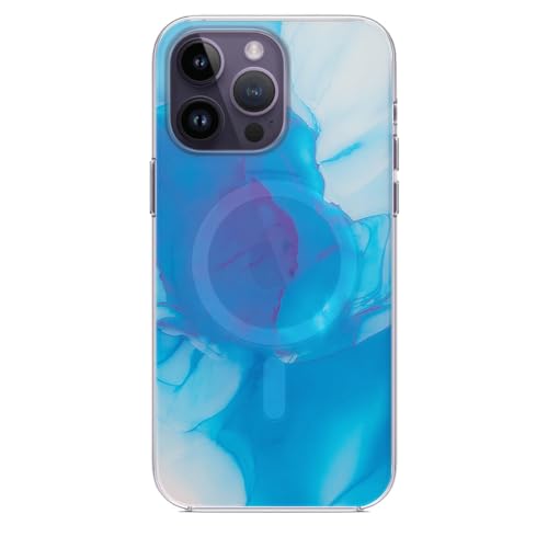 FIFTHAVE Handyhülle kompatibel mit iPhone 13 Mini Hülle kompatibel mit MagSafe Magnetische Transluzente Schutzhülle 5,4,Farbverlaufs-Aquarell Case Stoßfest Kratzfest TPU Cover Blau FIFTHAVE Handyhülle kompatibel mit iPhone 13 Mini Hülle kompatibel mit MagSafe Magnetische Transluzente Schutzhülle 5,4,Farbverlaufs-Aquarell Case Stoßfest Kratzfest TPU Cover Blau von FIFTHAVE