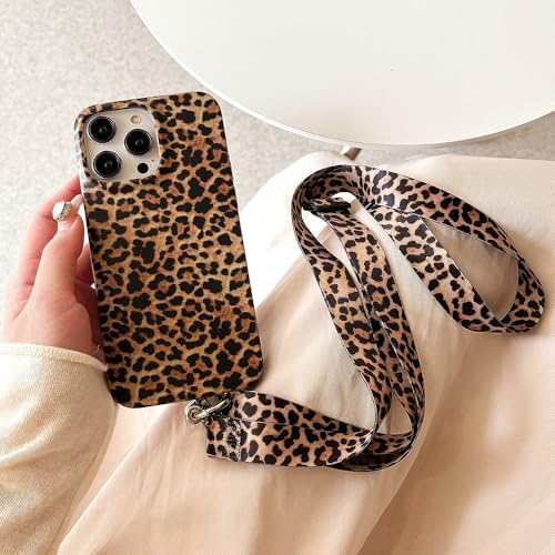 FIFTHAVE Handykette Kompatibel mit iPhone 11 Necklace Hülle mit Band Leopard Schutzhülle 6,1",Leopard Lanyard iPhone 11 Case mit Kordel zum Umhängen Cute Silikon Hülle Bumper Cover FIFTHAVE Handykette Kompatibel mit iPhone 11 Necklace Hülle mit Band Leopard Schutzhülle 6,1",Leopard Lanyard iPhone 11 Case mit Kordel zum Umhängen Cute Silikon Hülle Bumper Cover von FIFTHAVE