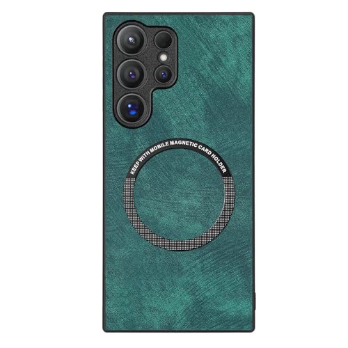FIFTHAVE Magnetisch Hülle für Samsung Galaxy A73,Leder Handyhülle Samsung Galaxy A73 Kabelloses Laden Case Kratzfeste Stoßfest Hautfreundlich PU-Leder Cover Klassische Schutzhülle Grün FIFTHAVE Magnetisch Hülle für Samsung Galaxy A73,Leder Handyhülle Samsung Galaxy A73 Kabelloses Laden Case Kratzfeste Stoßfest Hautfreundlich PU-Leder Cover Klassische Schutzhülle Grün von FIFTHAVE