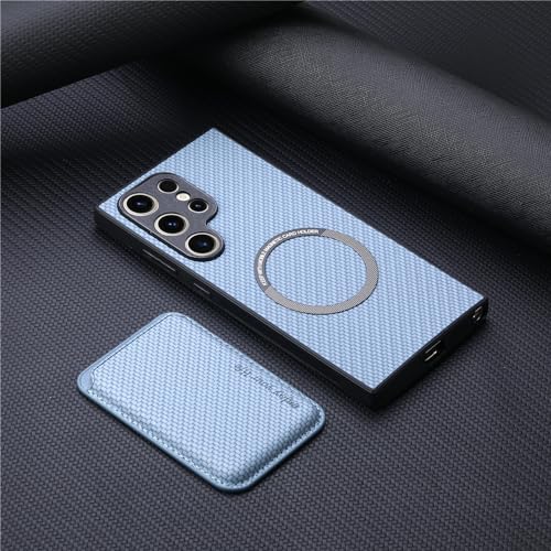 FIFTHAVE Magnetische Handyhülle für Samsung Galaxy S25 Plus mit Kartenhalter Hülle Kompatibel mit MagSafe,Wallet Case Samsung Galaxy S25 Plus Schutzhülle PU-Leder Cover Weiche TPU Stoßfeste Blau FIFTHAVE Magnetische Handyhülle für Samsung Galaxy S25 Plus mit Kartenhalter Hülle Kompatibel mit MagSafe,Wallet Case Samsung Galaxy S25 Plus Schutzhülle PU-Leder Cover Weiche TPU Stoßfeste Blau von FIFTHAVE