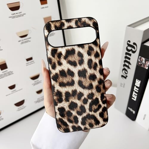 FIFTHAVE für Google Pixel 9 Pro XL Hülle Ultra Dünn Handyhülle Slim Leder Schutzhülle,Einzigartige Textur Hülle Pixel 9 Pro XL Kratzfeste rutschfest Case PU-Leder Robuste Stoßfeste Cover-Leopard FIFTHAVE für Google Pixel 9 Pro XL Hülle Ultra Dünn Handyhülle Slim Leder Schutzhülle,Einzigartige Textur Hülle Pixel 9 Pro XL Kratzfeste rutschfest Case PU-Leder Robuste Stoßfeste Cover-Leopard von FIFTHAVE
