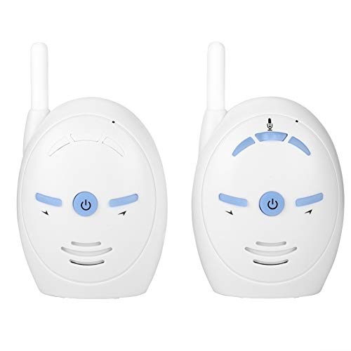 Digital Audio Baby 2,4 GHz Drahtlose Nanny-Gegensprechanlage mit 2-Wege-Sprachfunktion, große Reichweite bis zu 250 m (ohne Akku)(EU) von FILFEEL