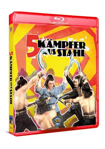 5 Kämpfer aus Stahl (Blu-Ray) Keep Case Edition - Uncut! - Regie: Chang Cheh - Limited Edition 1000 Stück von FILM ART