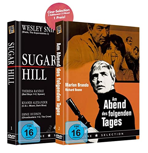 Sugar Hill + Am Abend des folgenden Tages - Limited CINE SELECTION - Mediabook-Bundle - 2 DVD Set - Wesley Snipes und Marlon Brando von FILM ART
