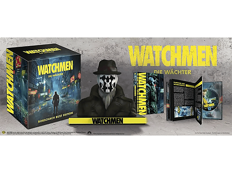 Watchmen (Rorschach Bust Edition) Exklusiv Auflage 250 Stück 4K Ultra HD Blu-ray + von FILMFAN