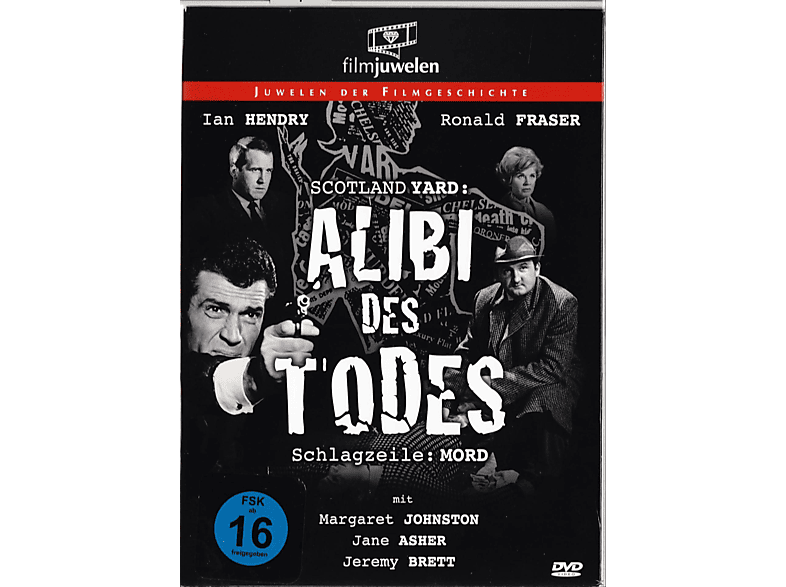 ALIBI DES TODES-SCHLAGZEILE: MORD DVD von FILMJUWELE