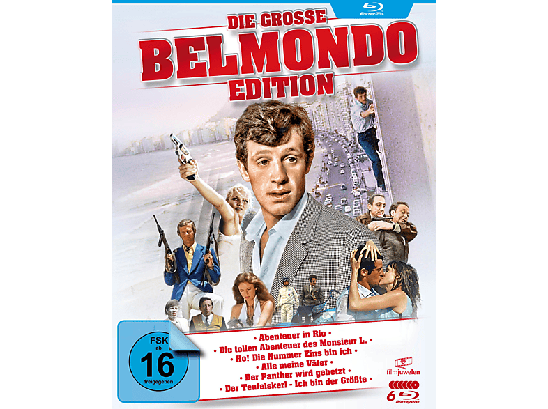 Die grosse Belmondo-Edition Blu-ray Die grosse Belmondo-Edition Blu-ray von FILMJUWELE