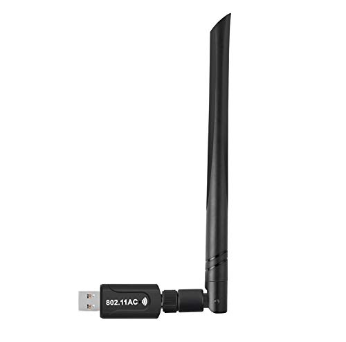 USB WLAN Adapter 1200Mbps USB WiFi Adapter Realtek RTL8812BU 5dBi Antenne AC1200 Dual Band 5.8 GHz 2.4GHz WiFi Dongle 802.11 a b g n ac Laptop Desktop PC USB 3.0 Netzwerk Windows 10/8/7 Mac von FILOWA