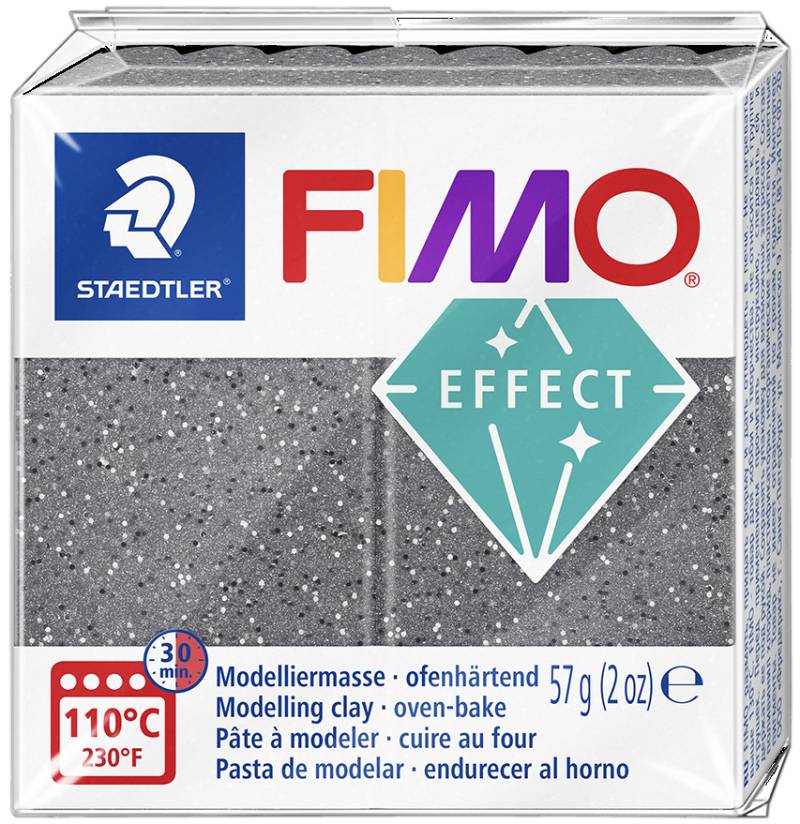 FIMO EFFECT Modelliermasse, granit, 57 g von FIMO