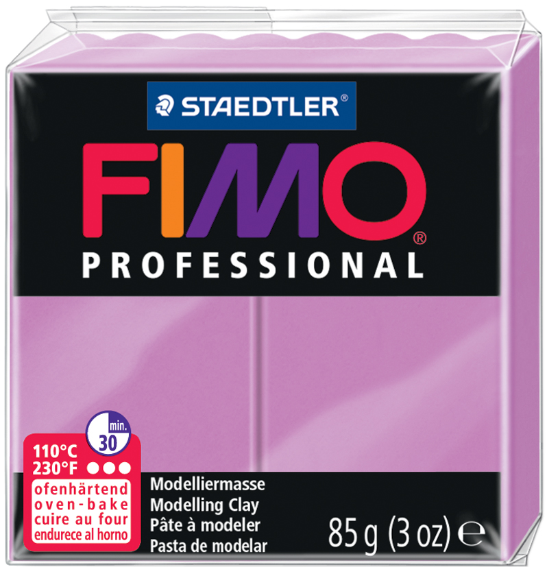 FIMO PROFESSIONAL Modelliermasse, lavendel, 85 g von FIMO