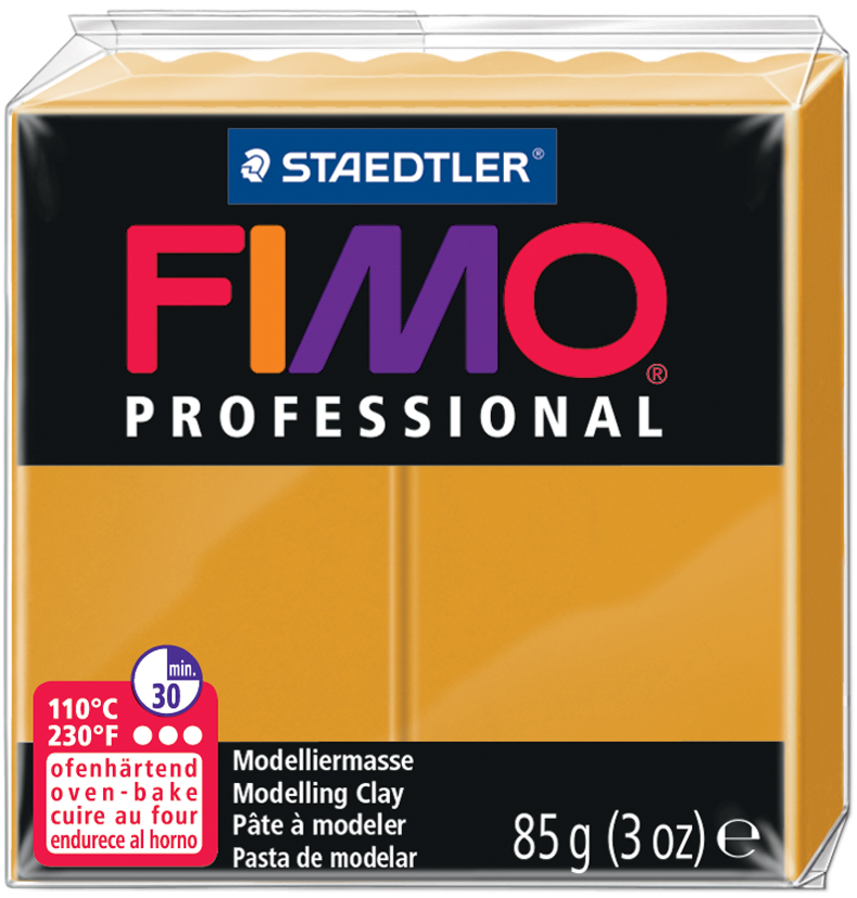 FIMO PROFESSIONAL Modelliermasse, ofenhärtend, ocker, 85 g von FIMO