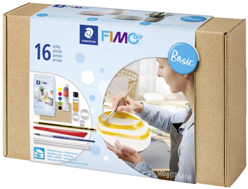 FIMO air Modelliermasse-Set Basic, lufthärtend von FIMO