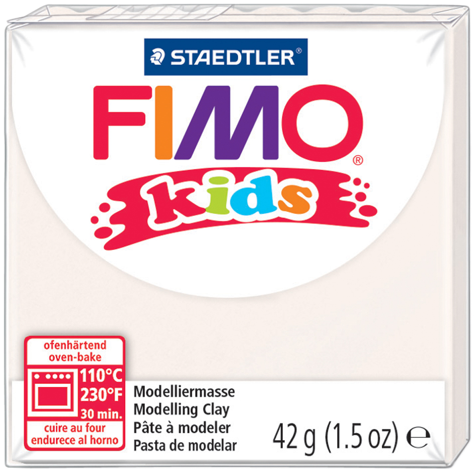 FIMO kids Modelliermasse, ofenhärtend, hellbraun, 42 g von FIMO