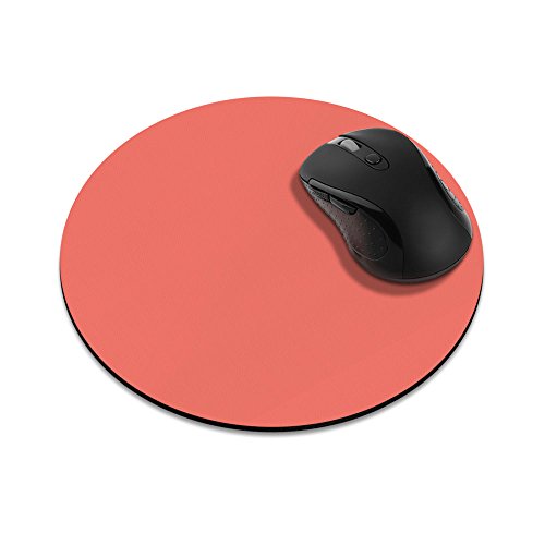 FINCIBO rutschfestes rundes Mauspad, massive Pfirsichblüte, rosa Mauspad für Zuhause, Büro und Gaming Schreibtisch FINCIBO rutschfestes rundes Mauspad, massive Pfirsichblüte, rosa Mauspad für Zuhause, Büro und Gaming Schreibtisch von FINCIBO