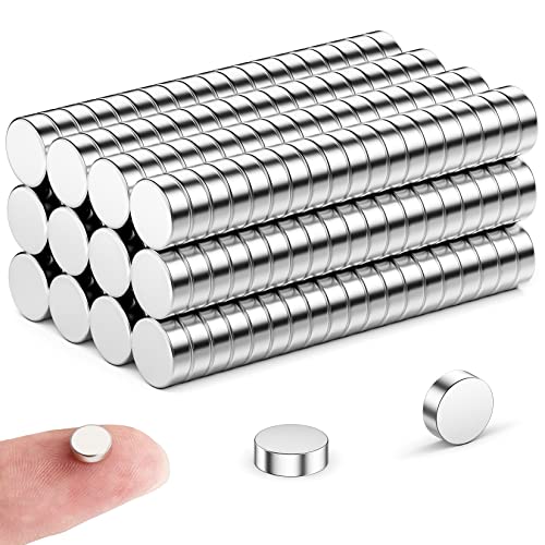 FINDMAG 50 Stück 6 mm x 2 mm Kleine Magnete Stark, Magnete für Magnettafel, Kühlschrankmagnete, Pinnwand Magnete Klein, Mini Magnete Kühlschrank, Whiteboard Magnete für Handwerk, Teilezusammenstellung von FINDMAG