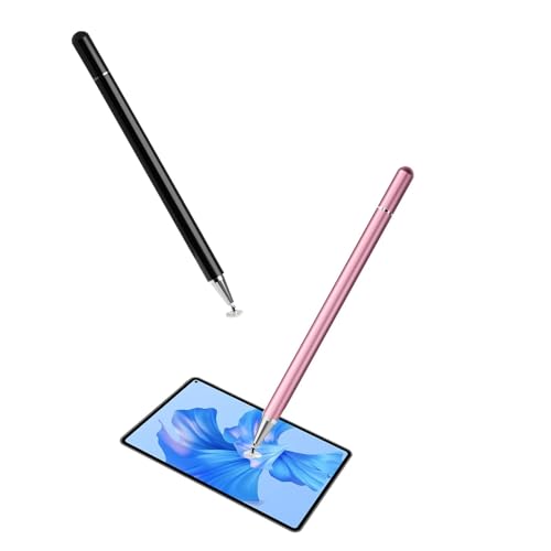 FINELYCR Eingabestifte für Tablets, 2 Stück Touchpad Stift, Silikon-Stiftspitze Stifte für Touchscreen, Magnetisch an Beiden Enden, Surface Stift, für Verschiedene Handy-Tablets FINELYCR Eingabestifte für Tablets, 2 Stück Touchpad Stift, Silikon-Stiftspitze Stifte für Touchscreen, Magnetisch an Beiden Enden, Surface Stift, für Verschiedene Handy-Tablets von FINELYCR
