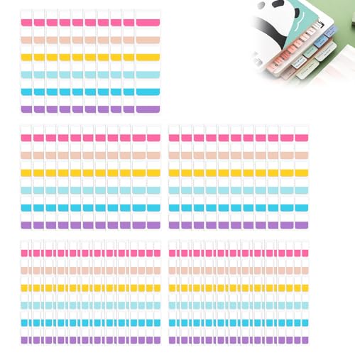 FINELYCR 780 Stück Seitenmarker Selbstklebend, 3 Größen, Selbstklebend Seitenmarkierer, Durchscheinend Buchmarker Klebend, Farbe, für Markieren von Seiten, Lesen, Ordnern FINELYCR 780 Stück Seitenmarker Selbstklebend, 3 Größen, Selbstklebend Seitenmarkierer, Durchscheinend Buchmarker Klebend, Farbe, für Markieren von Seiten, Lesen, Ordnern von FINELYCR