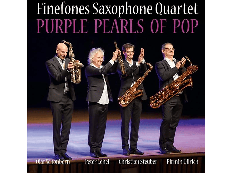 Lehel/Finefones Saxophone Quartet - Purple Pearls Of Pop (CD) von FINETONE