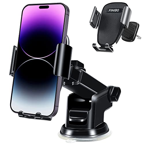 FINIBO Handyhalterung, 3 in 1 Handy Halterung Auto Saugnapf & Lüftung, Verstellbarer Winkel 360° Drehbar, für Auto, KFZ Kompatibel mit iPhone Samsung Huawei Xiaomi usw FINIBO Handyhalterung, 3 in 1 Handy Halterung Auto Saugnapf & Lüftung, Verstellbarer Winkel 360° Drehbar, für Auto, KFZ Kompatibel mit iPhone Samsung Huawei Xiaomi usw von FINIBO
