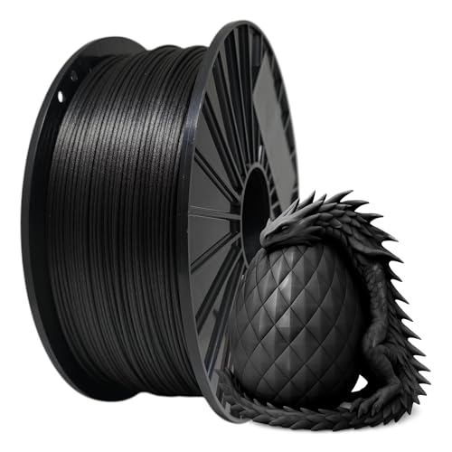 Finnotech F3D Nylon Kohlefaser 3D Drucker Filament 1.75 mm - Hohe Festigkeit PA12-CF Filament mit Maßgenauigkeit +/- 0.05 mm, Carbonfaser und Geringe Wasseraufnahme, 1 kg Spule von FINNOTECH