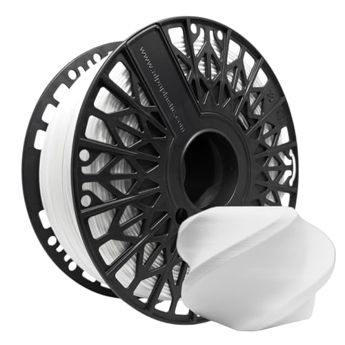 Finnotech F3D PLA Filament 1.75mm, Präzises 3D Drucker Filament, Maßgenauigkeit +/- 0.02mm, 1Kg Spule, Hochwertiges PLA für exakte 3D Drucke, Weiß von FINNOTECH