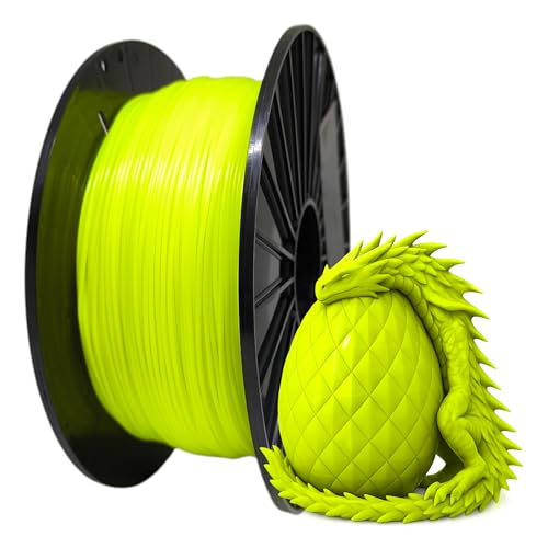 Finnotech F3D Premium TPU Filament 1.75 mm, Flexibles 3D-Drucker Filament, Maßgenauigkeit +/- 0.03mm, 1 kg Spule, Exzellente Haftung, Für exakte 3D Drucke, Gelb Fluo Finnotech F3D Premium TPU Filament 1.75 mm, Flexibles 3D-Drucker Filament, Maßgenauigkeit +/- 0.03mm, 1 kg Spule, Exzellente Haftung, Für exakte 3D Drucke, Gelb Fluo von FINNOTECH