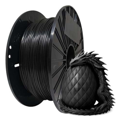 Finnotech F3D Premium TPU Filament 1.75 mm, Flexibles 3D-Drucker Filament, Maßgenauigkeit +/- 0.03mm, 1 kg Spule, Exzellente Haftung, Für exakte 3D Drucke, Schwarz Finnotech F3D Premium TPU Filament 1.75 mm, Flexibles 3D-Drucker Filament, Maßgenauigkeit +/- 0.03mm, 1 kg Spule, Exzellente Haftung, Für exakte 3D Drucke, Schwarz von FINNOTECH