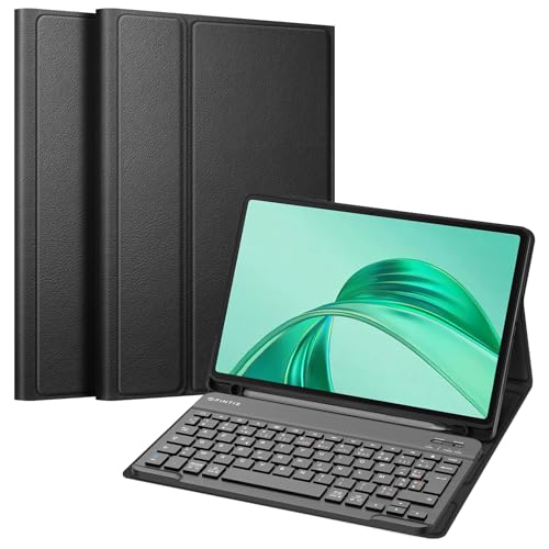 FINTIE AZERTY-Tastatur für Honor Pad X8a 11 Zoll 2024, kabellose Bluetooth, AZERTY-Tastatur, Abdeckung mit Mehreren Positionen, Schwarz FINTIE AZERTY-Tastatur für Honor Pad X8a 11 Zoll 2024, kabellose Bluetooth, AZERTY-Tastatur, Abdeckung mit Mehreren Positionen, Schwarz von FINTIE