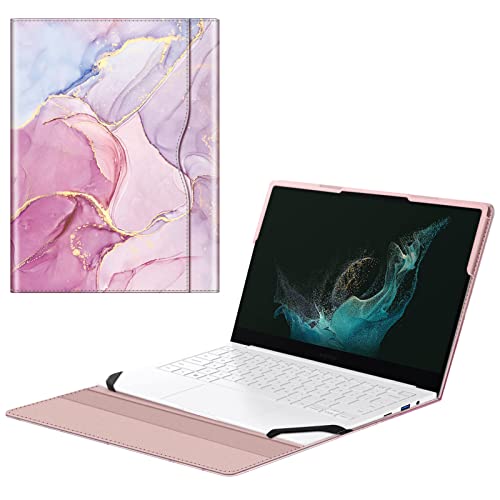 Fintie Schutzhülle für Samsung Galaxy Book3 360 NP730QFG/Galaxy Book2 Pro 13 NP930XED/Galaxy Book2 Pro 360 NP930QED/Galaxy Book2 360 NP730QED/Galaxy Chromebook 13 XE930QCA, Glitzer-Marmor Fintie Schutzhülle für Samsung Galaxy Book3 360 NP730QFG/Galaxy Book2 Pro 13 NP930XED/Galaxy Book2 Pro 360 NP930QED/Galaxy Book2 360 NP730QED/Galaxy Chromebook 13 XE930QCA, Glitzer-Marmor von FINTIE