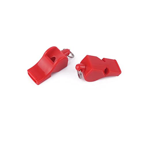 FIOERDTUIE 2 Stück Sicherheitspfeife Mehrfarbige Outdoor Ausrüstung im Taschenformat Campingzubehör Kunststoff Survival Tool Sound Maker, Rot FIOERDTUIE 2 Stück Sicherheitspfeife Mehrfarbige Outdoor Ausrüstung im Taschenformat Campingzubehör Kunststoff Survival Tool Sound Maker, Rot von FIOERDTUIE