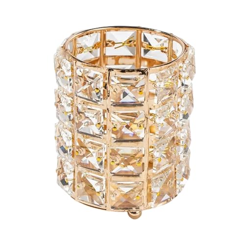 FIOERDTUIE Elegante, exquisite Aufbewahrung für Make up Pinsel aus Metall im europäischen Stil ABS Aufbewahrungsregal für Make up Pinsel aus Metall im europäischen Stil, golden FIOERDTUIE Elegante, exquisite Aufbewahrung für Make up Pinsel aus Metall im europäischen Stil ABS Aufbewahrungsregal für Make up Pinsel aus Metall im europäischen Stil, golden von FIOERDTUIE