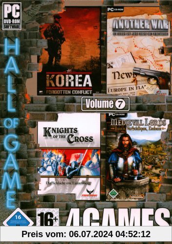 4Games Vol. 7 (Another War / Knights of the Cross / Korea - Forgotten Conflict / Medieval Lords) von FIP Publishing GmbH