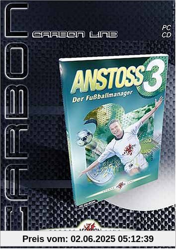 Anstoss 3 - Der Fußballmanager [Carbon Line] von FIP Publishing GmbH